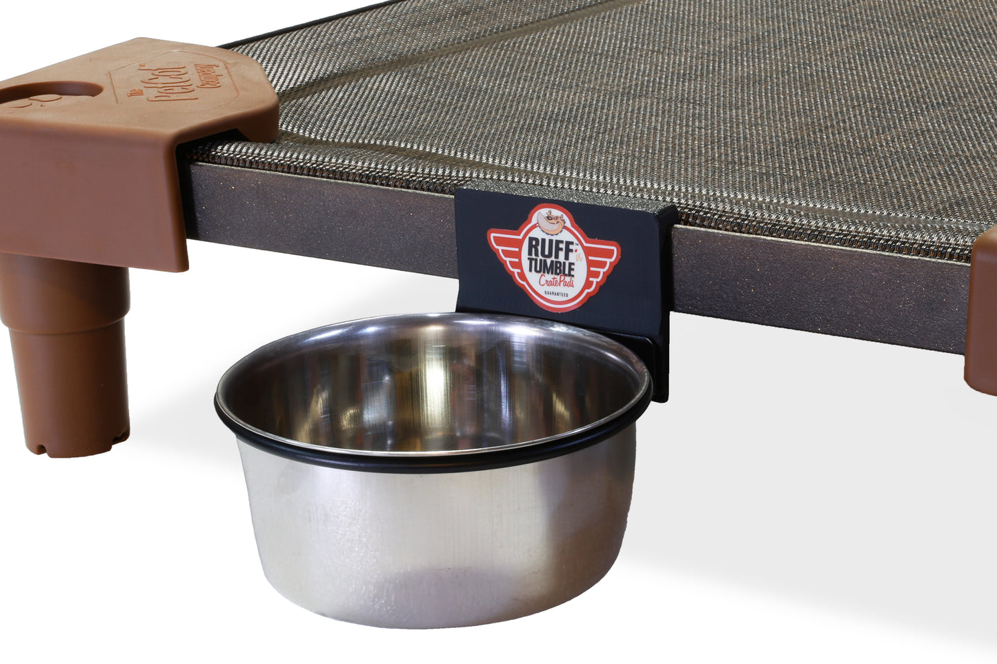 Clip-On Dog Bowl for Ruff’n Tumble PetCot