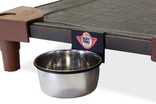 Clip-On Dog Bowl for Ruff’n Tumble PetCot