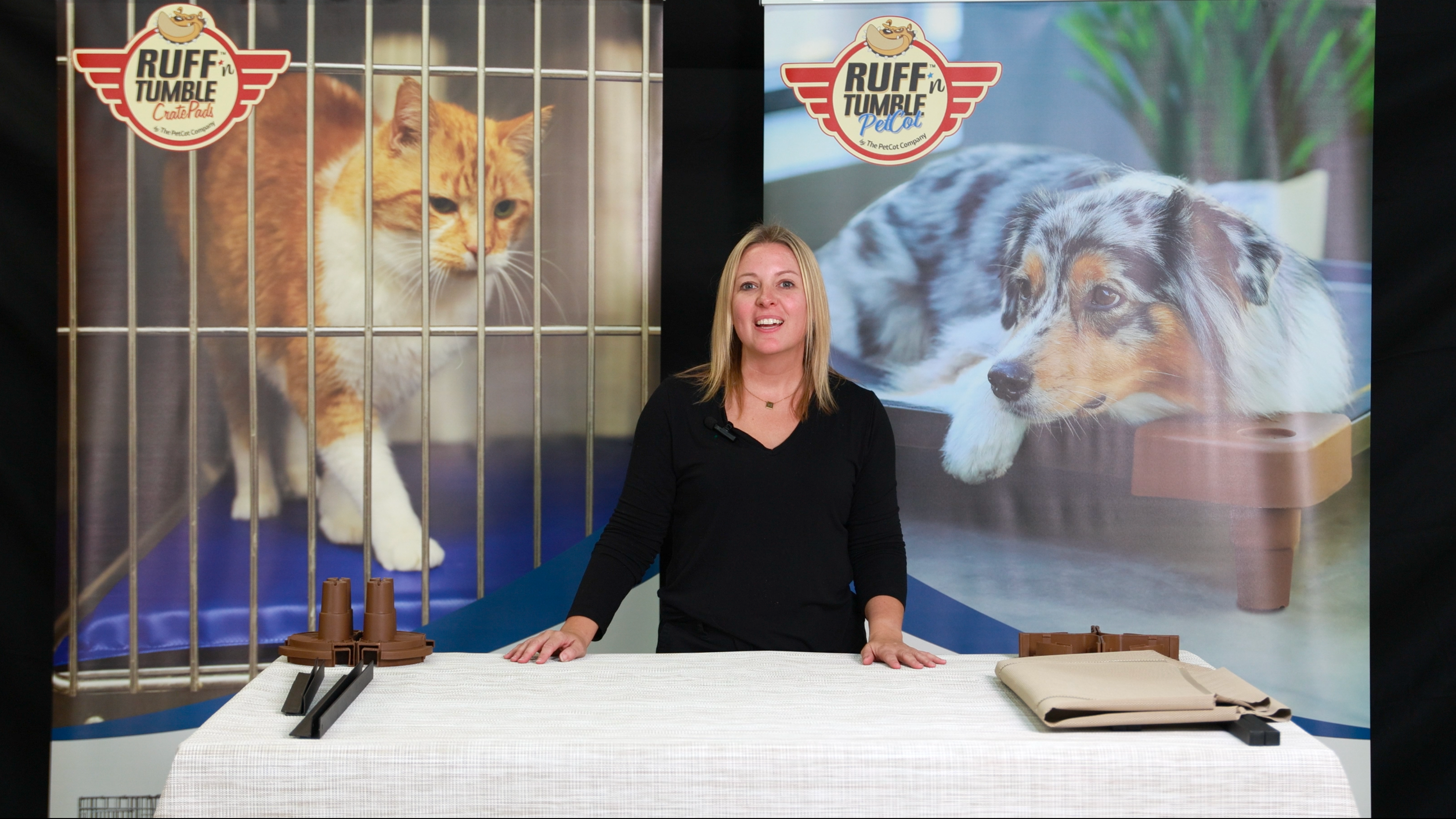 Load video: Step-by-step video guide showing the quick and easy assembly of the Ruff’n Tumble PetCot, designed to help pet owners set up their pet’s bed with minimal effort.